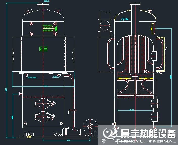  LSH立式燃煤蒸汽锅炉运行工作原理图